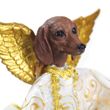 Dachshund Angel Christmas Tree Topper (Red)