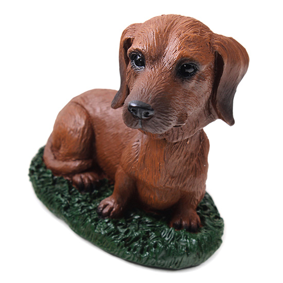 Dachshund Bobblehead Red