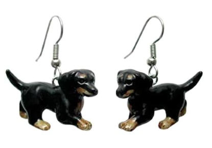 Dachshund Earrings True to Life