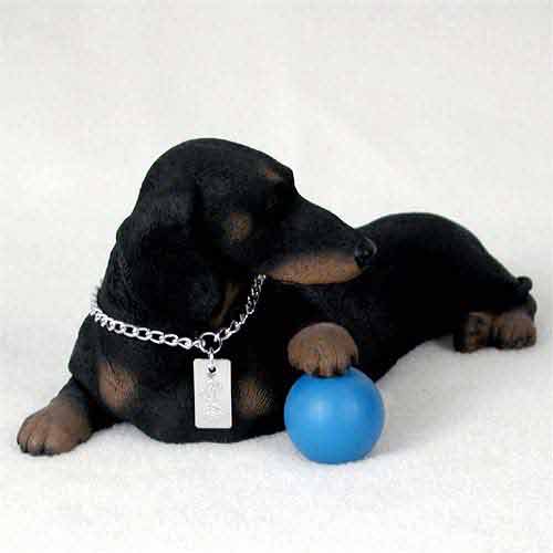 Dachshund Figurine Black MyDog