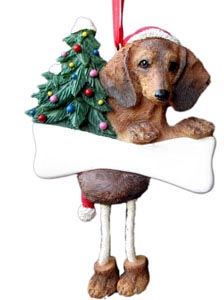 Dachshund Christmas Tree Ornament - Personalize