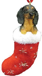 Dachshund Christmas Stocking Ornament