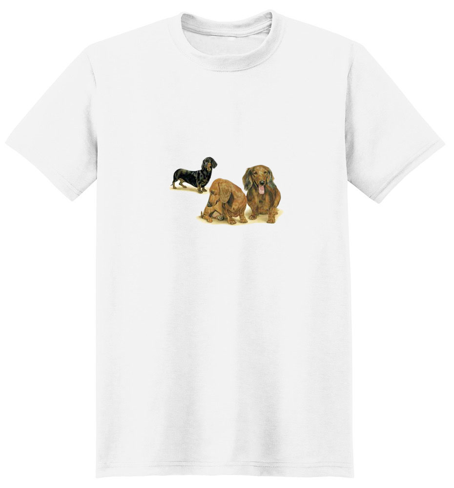 Dachshund T-Shirt - Trio of Three