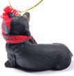 Dachshund Tiny One Christmas Ornament Black