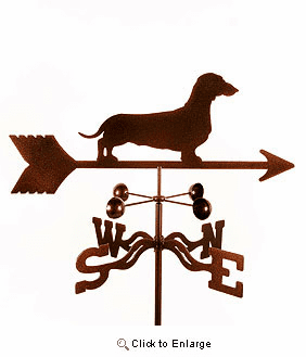 Dachshund Weathervane