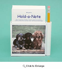 Dachshunds Hold-a-Note