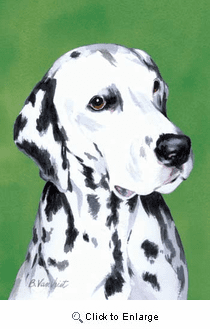 Dalmatian House Flag