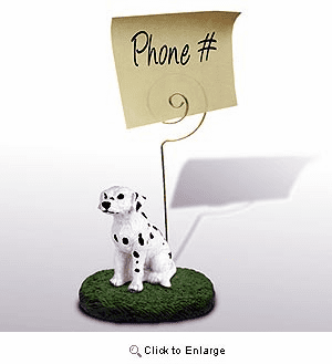 Dalmatian Note Holder
