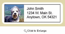 Dandie Dinmont Address Labels