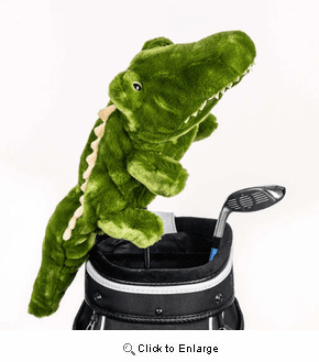 Daphne's Green Alligator Golf Headcover Plush