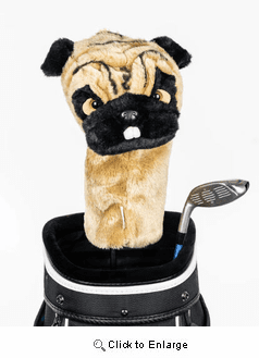 Daphne's Pug Golf Headcover Plush