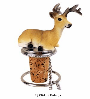 Deer Bottle Stopper (Buck)