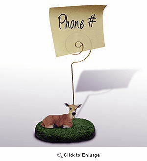 Deer Note Holder