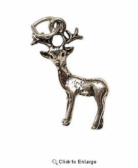 Deer Sterling Silver Charm