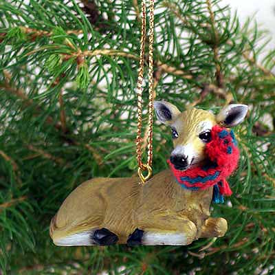 Deer Tiny One Christmas Ornament Doe
