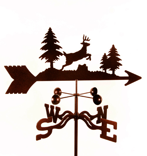 Deer Weathervane Jumping