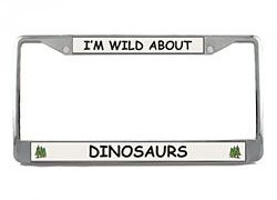 Dinosaur License Plate Frame