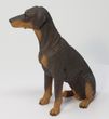 Doberman Figurine Red Uncropped