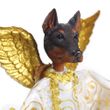 Doberman Pinscher Angel Christmas Tree Topper (Red)