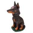 Doberman Pinscher Bobblehead Red