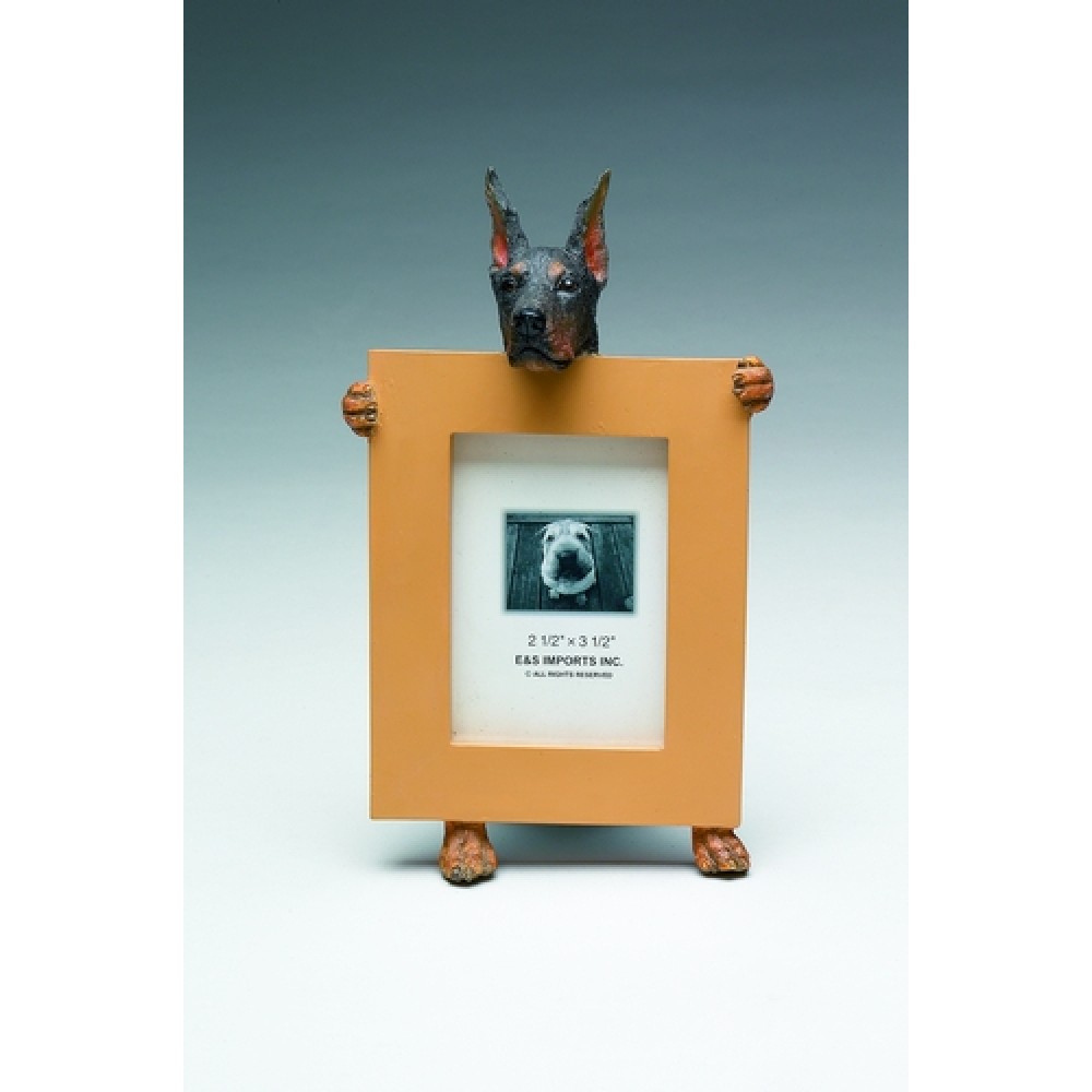 Doberman Pinscher Picture Frame, Picture Frames, Doberman Pinscher