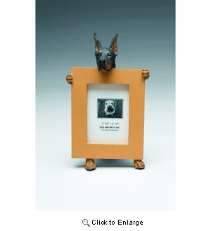 Doberman Pinscher Picture Frame