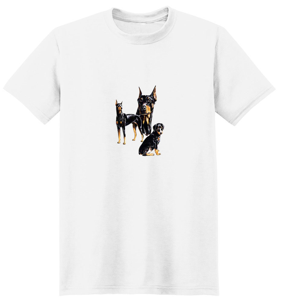 Doberman Pinscher T-Shirt - Best Friends