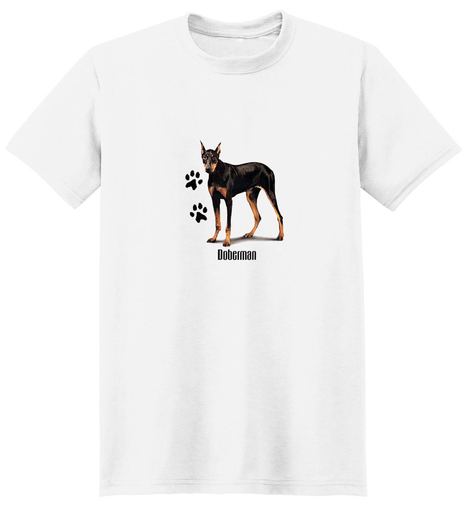 Doberman Pinscher T-Shirt - Stylin With Paws