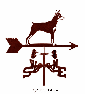 Doberman Pinscher Weathervane