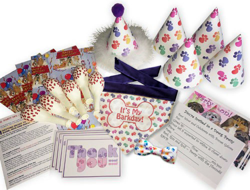 Dog Happy Birthday Party Box