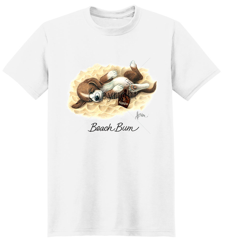 Dog T Shirt Puppy Tan