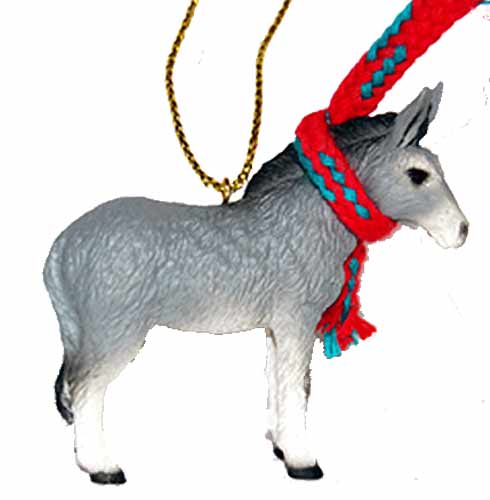 Donkey Tiny One Christmas Ornament