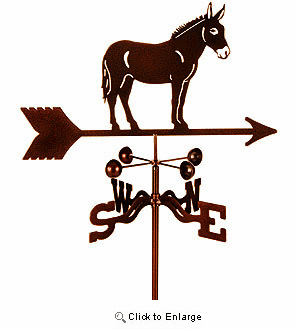 Donkey Weathervane
