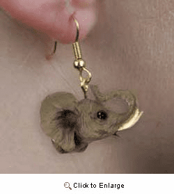 Elephant Authentic Earrings