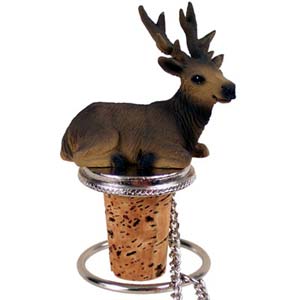 Elk Bottle Stopper