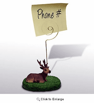 Elk Note Holder
