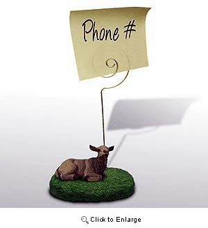 Elk Note Holder (Cow)