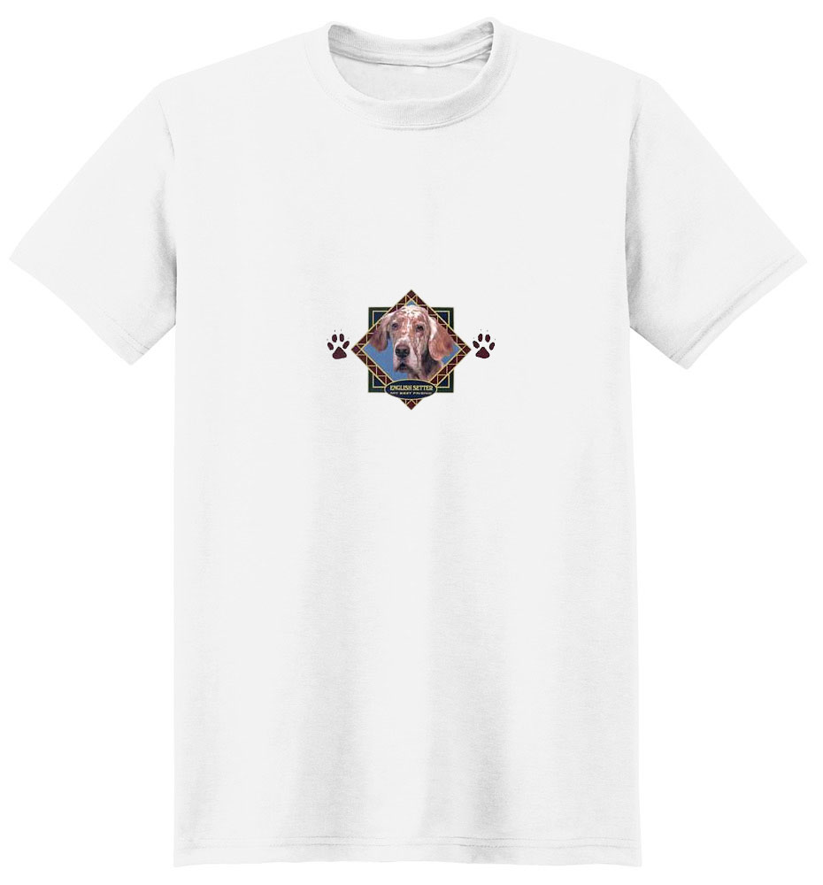 English Setter Caution Sign - Animalden.com