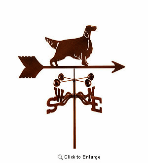 English Setter Weathervane