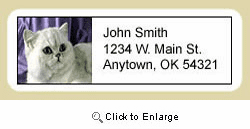 Exotic Cat Address Labels