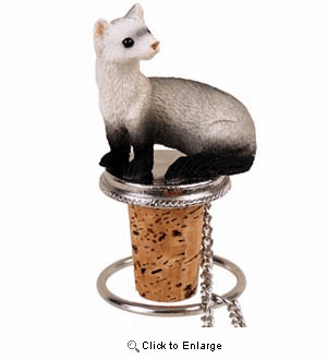 Ferret Bottle Stopper
