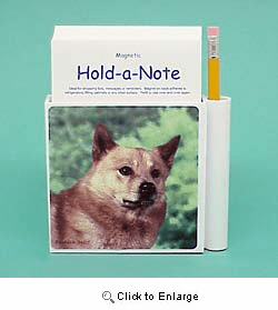 Finnish Spitz Hold-a-Note