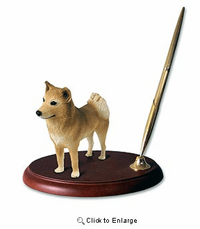 Finnish Spitz Pen Holder