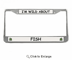 Fish License Plate Frame
