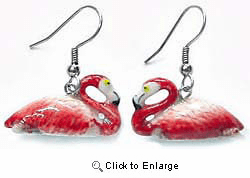 Flamingo Earrings True to Life