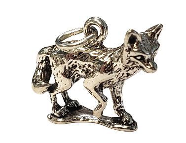 Fox Sterling Silver Charm