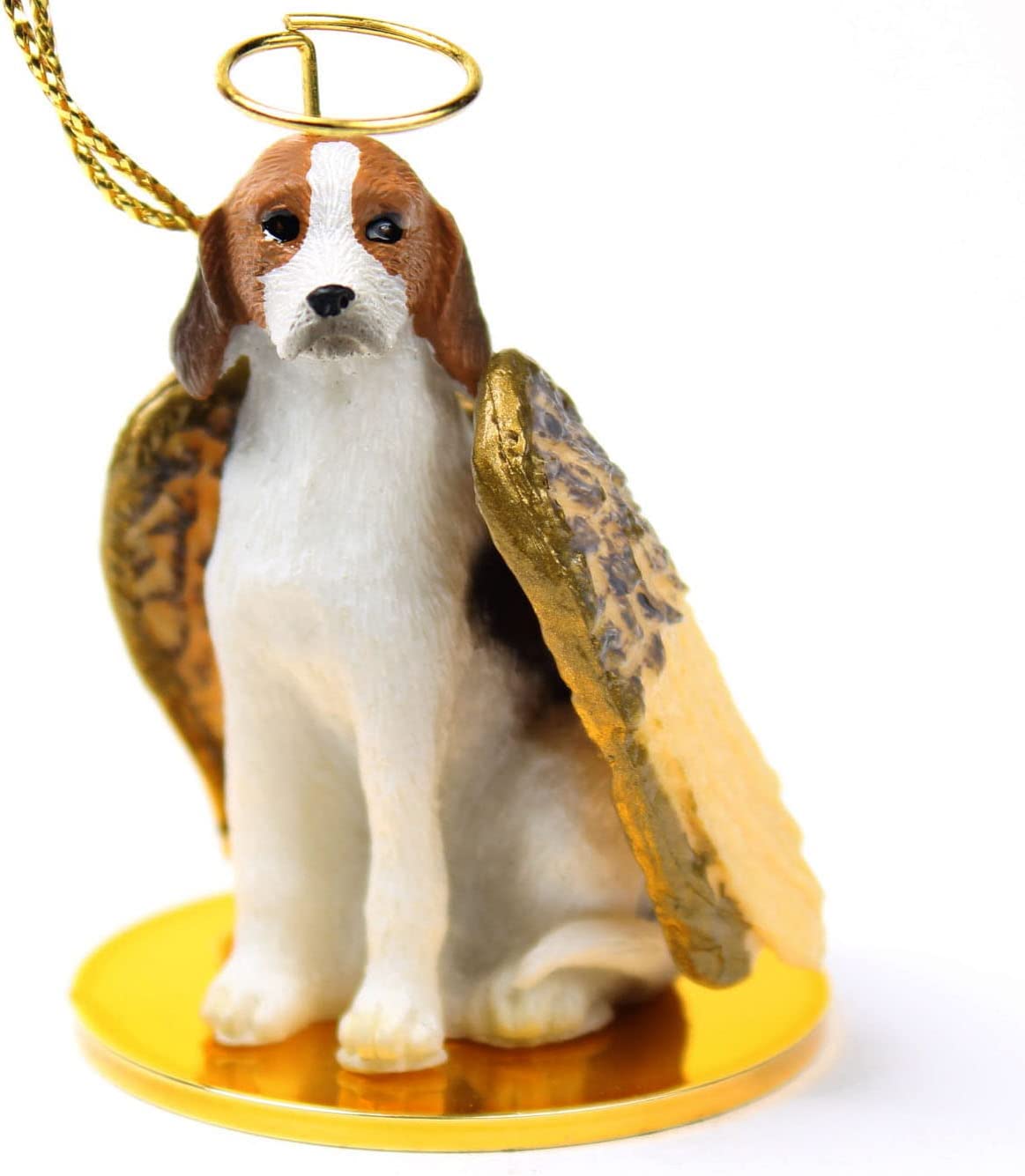 Foxhound Christmas Ornament Angel