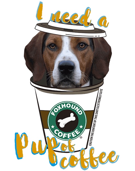 Foxhound T Shirt - Coffee Mug