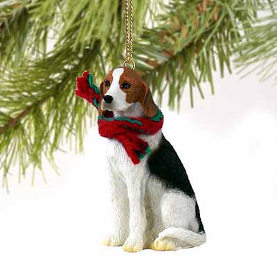 Foxhound Tiny One Christmas Ornament