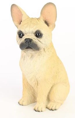 French Bulldog, Fawn (Large One) Miniature Figurine 2.25